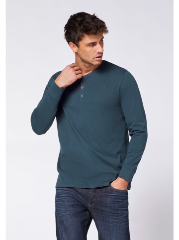 Polo Sylt Longsleeve donkerblauw