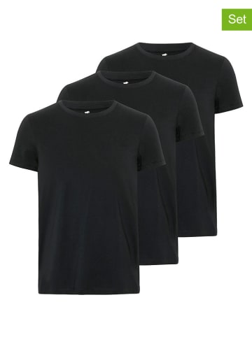 Polo Sylt 3er-Set: Shirts in Schwarz