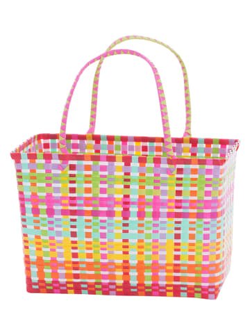 Overbeck and Friends Shopper "Jolie" in Bunt - (B)43 x (H)28 x (T)23 cm