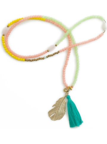 Overbeck and Friends Halskette "Aruba" in Bunt - (L)45 cm