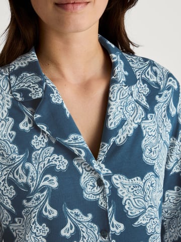 Calida Koszulka piżamowa w kolorze granatowym