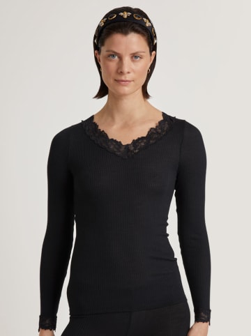 Calida Wolllongsleeve in Schwarz