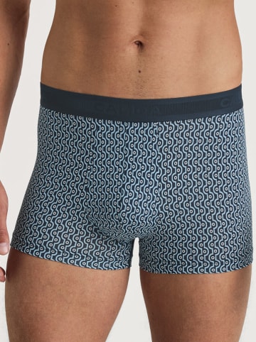 Calida Boxershorts in Dunkelblau/ Hellblau