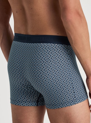 Calida Boxershorts in Dunkelblau/ Hellblau