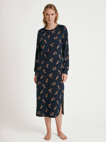 Calida Nachthemd in Schwarz