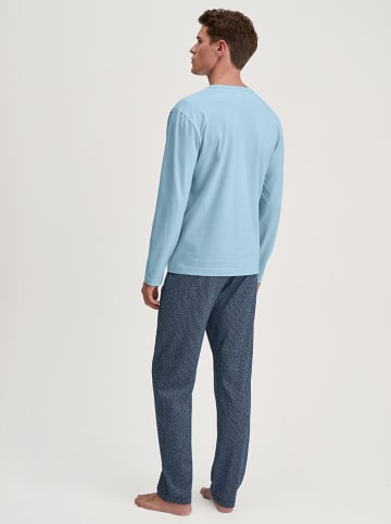 Calida Piżama w kolorze błękitno-granatowym