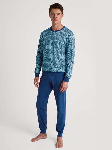 Calida Pyjama in Blau