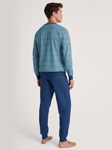 Calida Pyjama in Blau