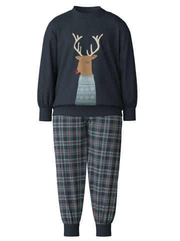 Calida Pyjama in Anthrazit