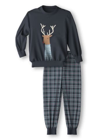 Calida Pyjama in Anthrazit