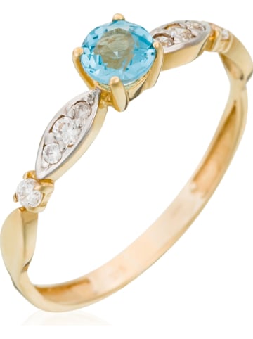 OR ÉCLAT Gold-Ring "Rond d'amour" mit Zirkonias