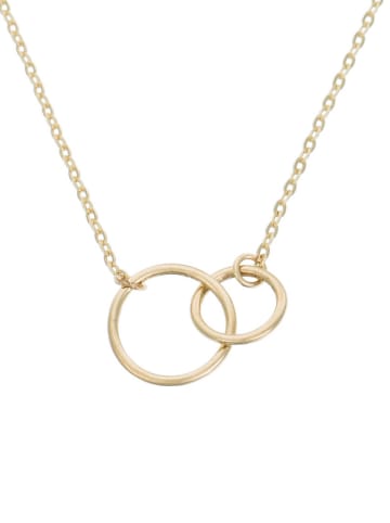 L instant d Or Gold-Halskette "Ensemble d'or" mit Schmuckelement - (L)40 cm