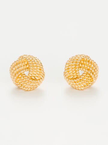 L instant d Or Gold-Ohrstecker "Tourbillon d'amour"