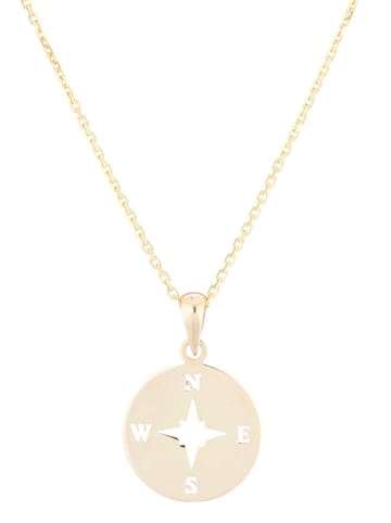 L instant d Or Gouden hanger "Boussole"