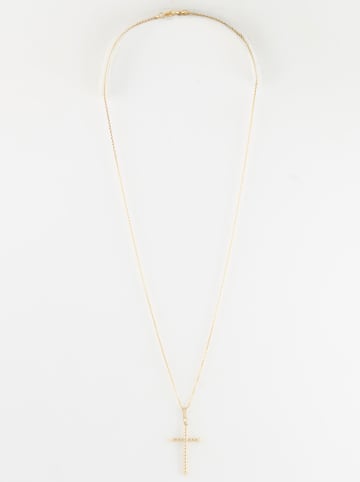 OR ÉCLAT Złota zawieszka "Croix Sincerité"