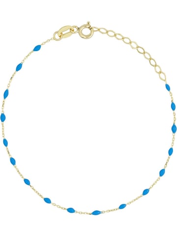 OR ÉCLAT Gold-Armkette "Amada Turquoise"