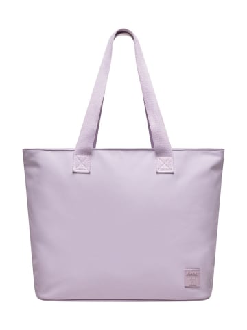 Derbe Schultertasche in Lila - (B)39 x (H)34 x (T)15 cm