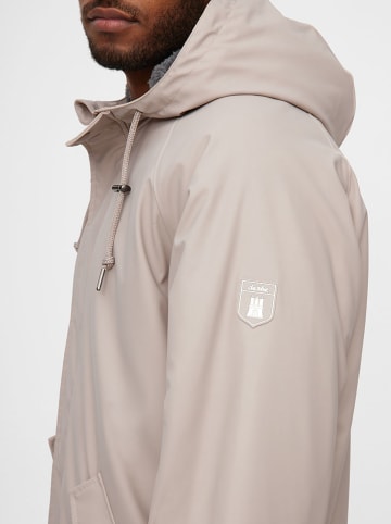 Derbe Regenjacke in Beige