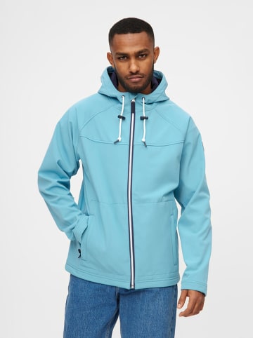 Derbe Regenjacke in Hellblau