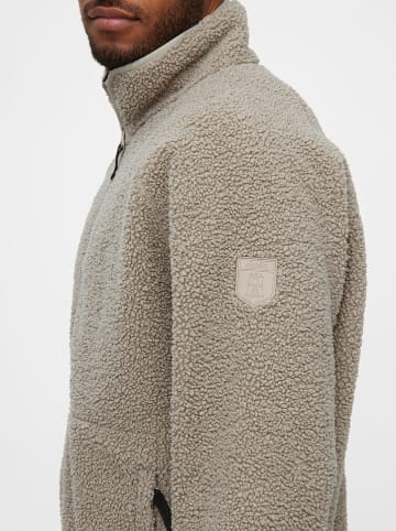Derbe Fleecejacke in Beige