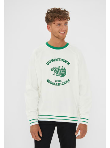 Derbe Sweatshirt in Weiß