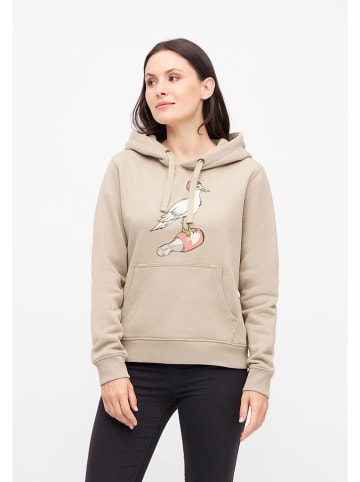 Derbe Hoodie in Beige