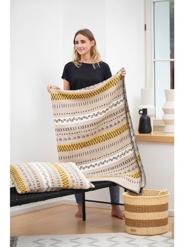 David Fussenegger Poszewka "Nova" w kolorze beżowo-żółtym na poduszkę