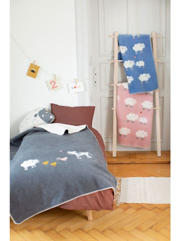 David Fussenegger Kocyk w kolorze antracytowym