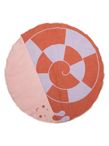 David Fussenegger Krabbeldecke ''Juwel - Schnecke'' in Rosa/ Orange