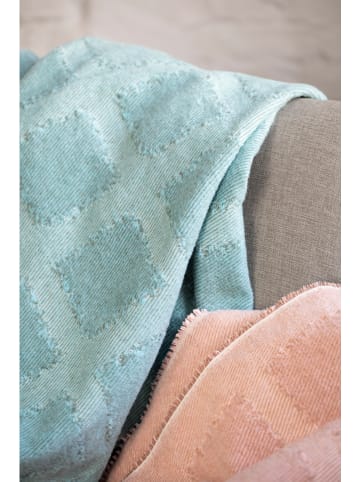 David Fussenegger Plaid "Riga" in Rosa