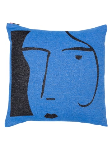 David Fussenegger Kissenhülle "Nova" in Blau