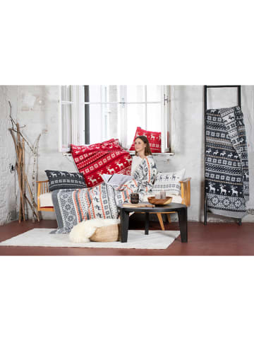 David Fussenegger Kissenhülle "Silvretta" in Rot