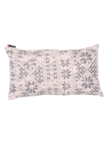 David Fussenegger Kissenhülle "Silvretta" in Rosa/ Grau