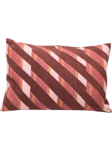 David Fussenegger Poszewka "Diagonal" w kolorze czerwonym na poduszkę