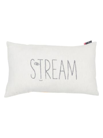 David Fussenegger Poduszka "Silvretta" w kolorze biało-żółtym