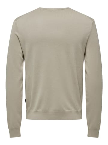 ONLY & SONS Pullover "Wyler" in Beige