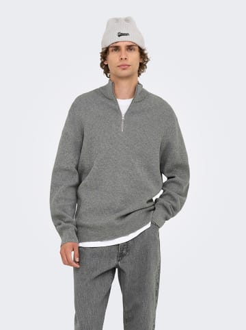 ONLY & SONS Pullover "Phil" in Grau