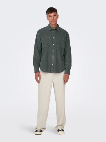 ONLY & SONS Hemd "Salp" - Relaxed fit - in Grau