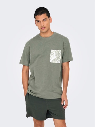 ONLY & SONS Shirt "Perry" in Grün