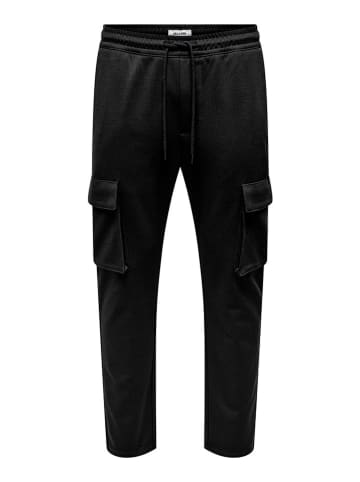 ONLY & SONS Cargohose "Live" in Schwarz