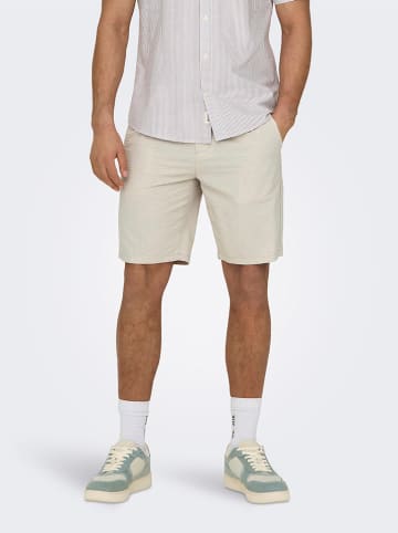 ONLY & SONS Shorts in Creme