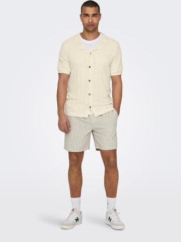 ONLY & SONS Cardigan "Diego" in Creme