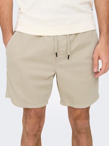 ONLY & SONS Cordshorts in Beige