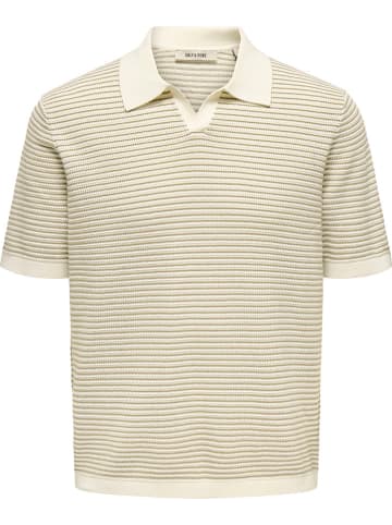 ONLY & SONS Poloshirt "Kian" in Beige