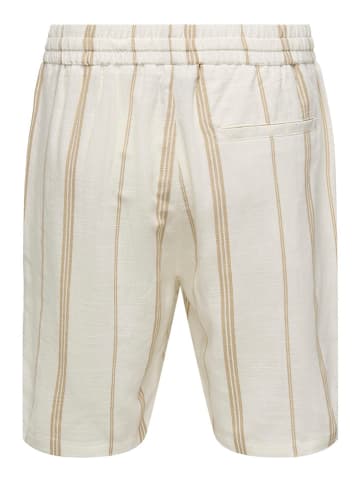ONLY & SONS Shorts in Creme