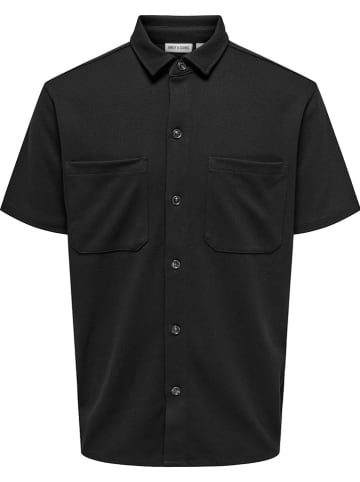 ONLY & SONS Hemd "Kodyl" in Schwarz