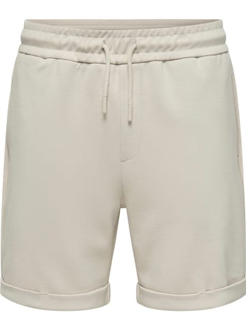 ONLY & SONS Sweatshorts "Kodyl" in Beige