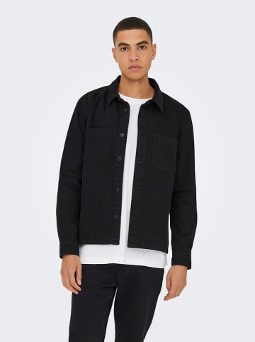 ONLY & SONS Hemd "Times" in Schwarz