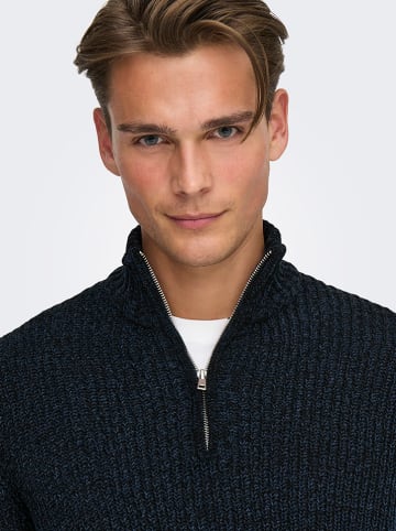 ONLY & SONS Pullover "Jion" in Dunkelblau