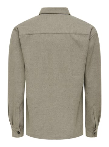 ONLY & SONS Hemd "Marrk" in Beige